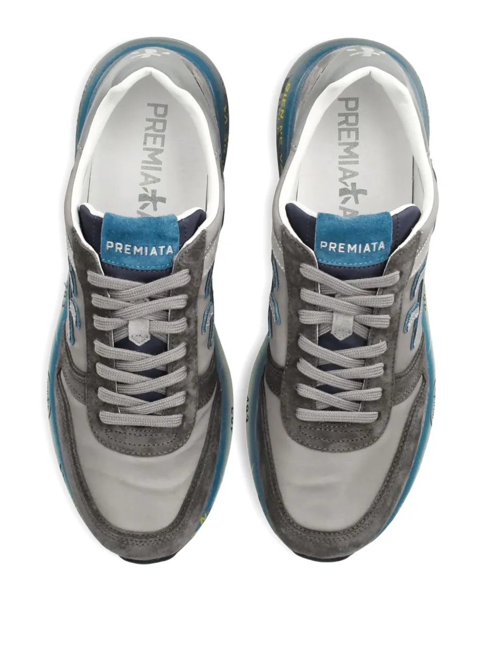 Premiata Mick 7865 lace-up sneakers Grey