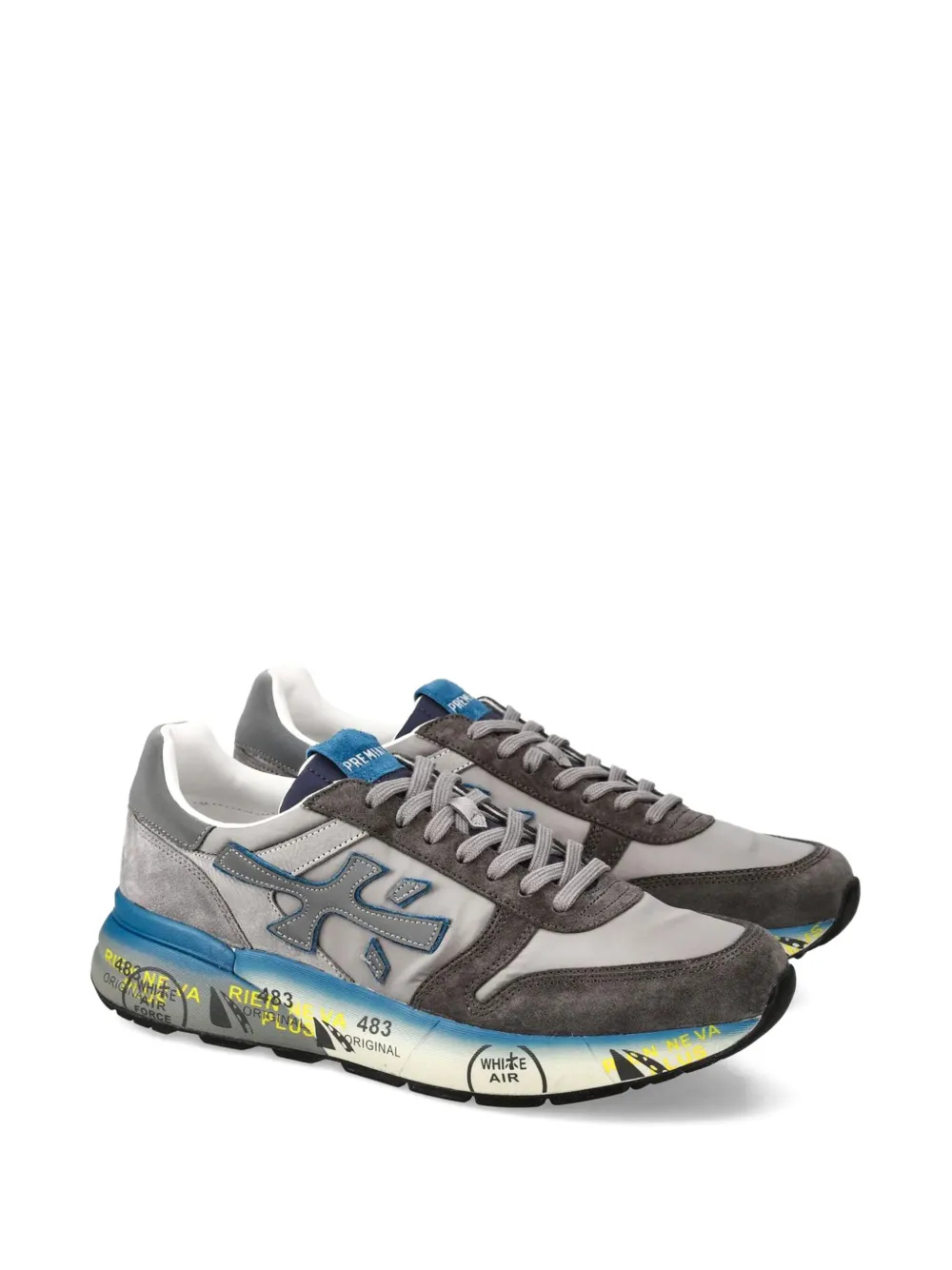 Premiata Mick 7865 lace-up sneakers Grey