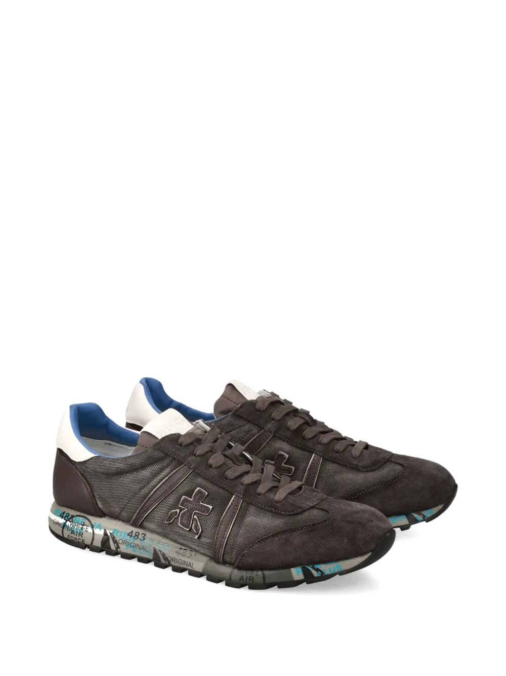 Premiata Lucy 7768 paneled-suede sneakers | Low-Tops | Image 2