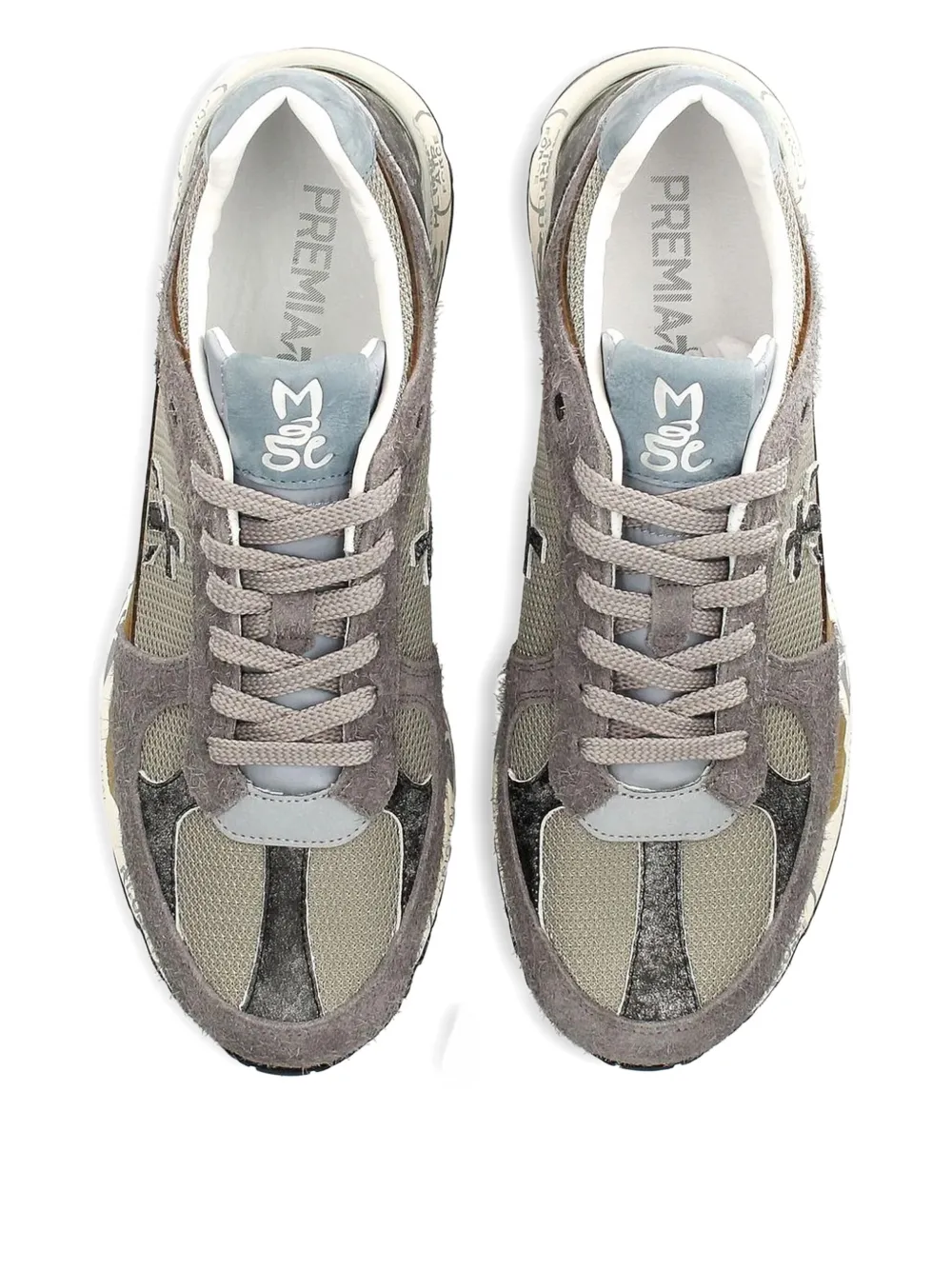 Premiata Mase 7868 paneled sneakers Grey