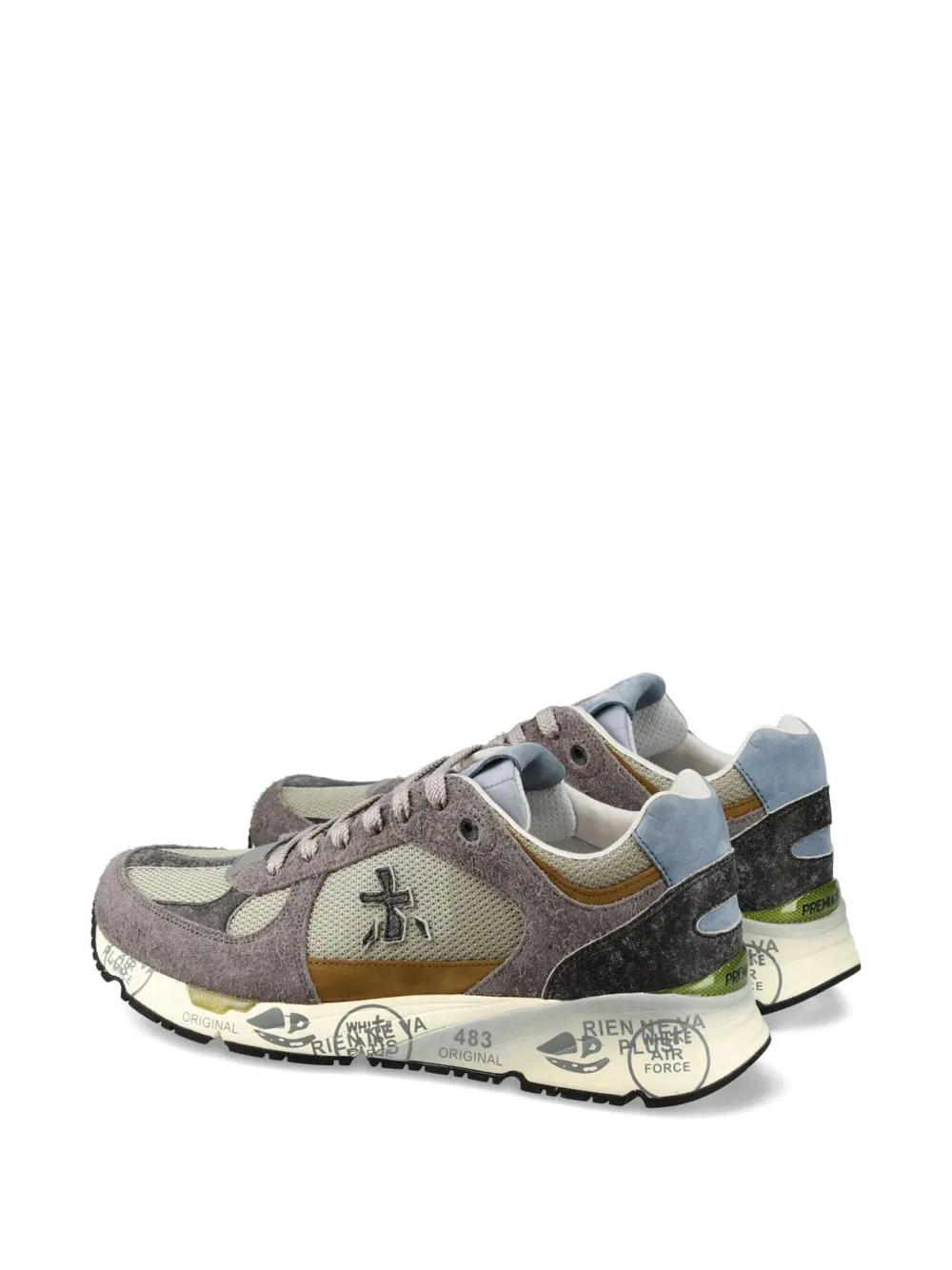 Premiata Mase 7868 paneled sneakers Grey