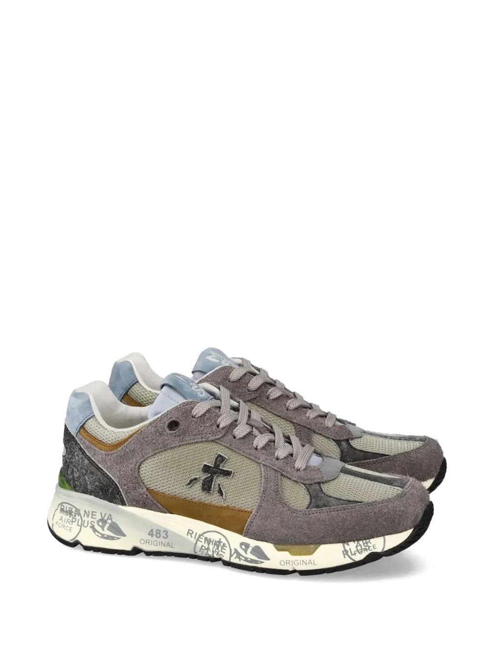 Premiata Mase 7868 paneled sneakers Grey