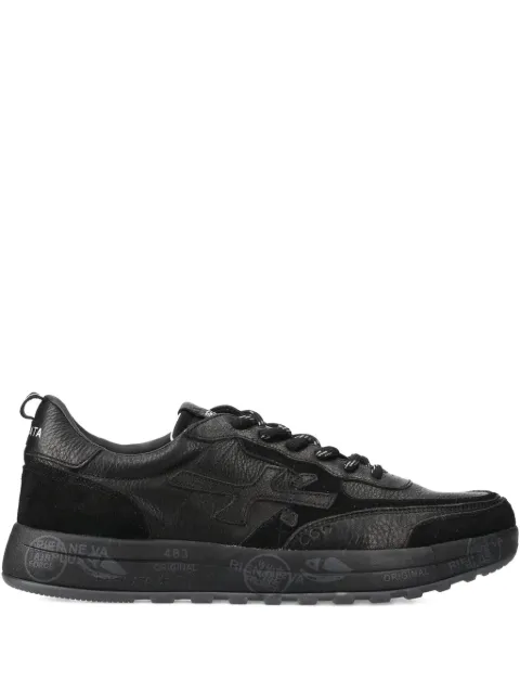 Premiata Nous 7732 lace-up suede-detail sneakers