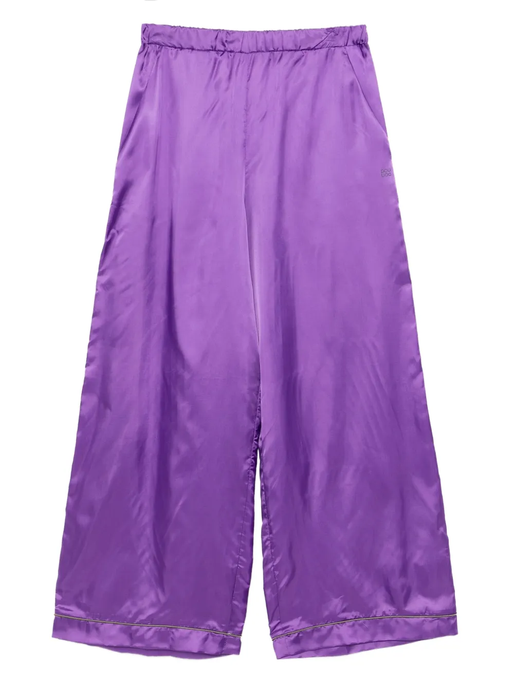 Douuod Kids logo-print trousers | Purple | Image 1