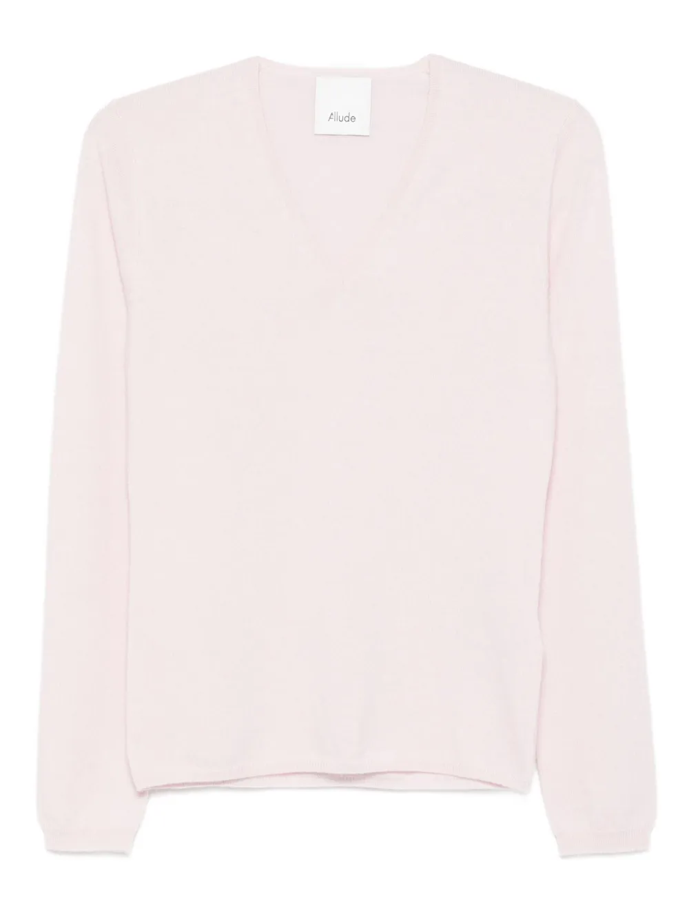 Allude Pullover mit V-Ausschnitt - Rosa