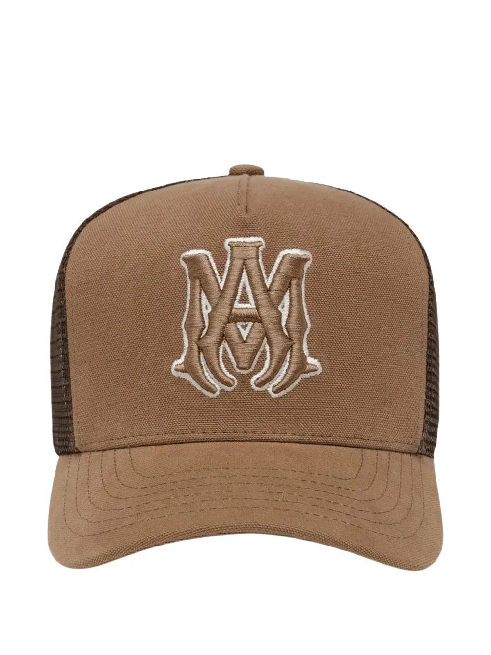 AMIRI MA Outline trucker hat - ブラウン AMIRI MA Outline trucker hat - ブラウン