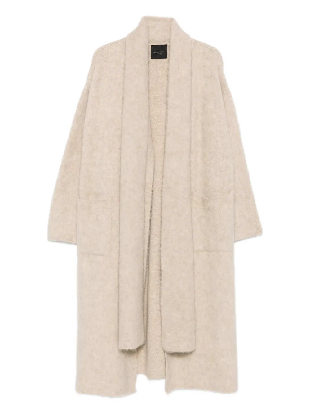 Roberto Collina pocket shawl-collar cardigan | Neutrals | Image 1