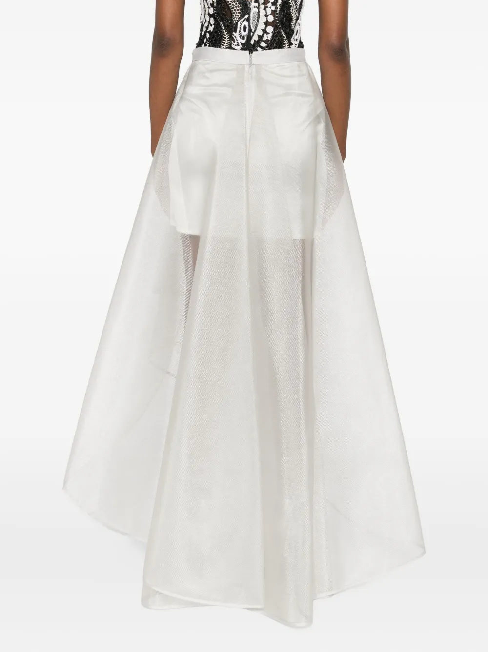 Gemy Maalouf Asymmetrische rok Zilver