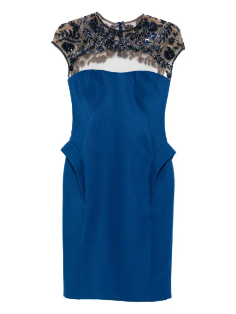 Gemy Maalouf vestido corto con detalles de lentejuelas