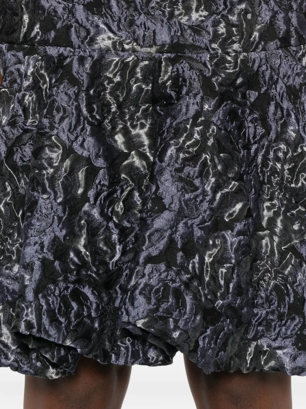 Gemy Maalouf Kokerrok met bloemenprint Blauw