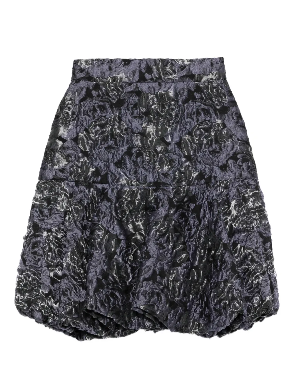 Gemy Maalouf floral-pattern puffball skirt | Blue | Image 1