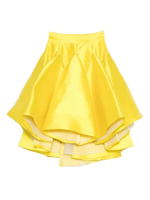 Gemy Maalouf layered ruffled skirt