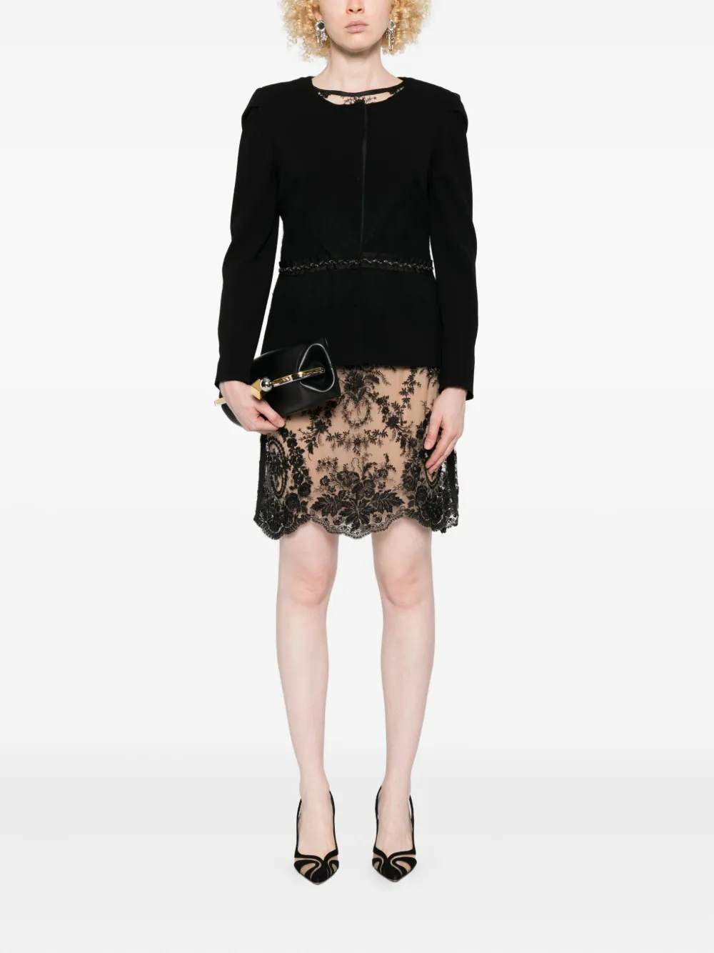 Gemy Maalouf embellished puff-sleeve jacket | Fitted Jackets | Image 2