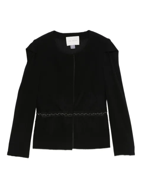 Gemy Maalouf embellished puff-sleeve jacket
