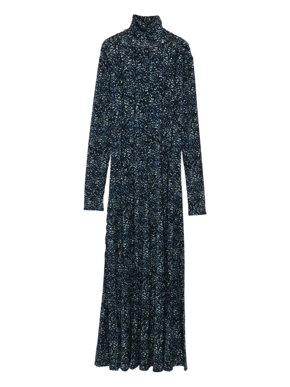 Proenza Schouler White Label high-neck Mabel dress | Blue | Image 1