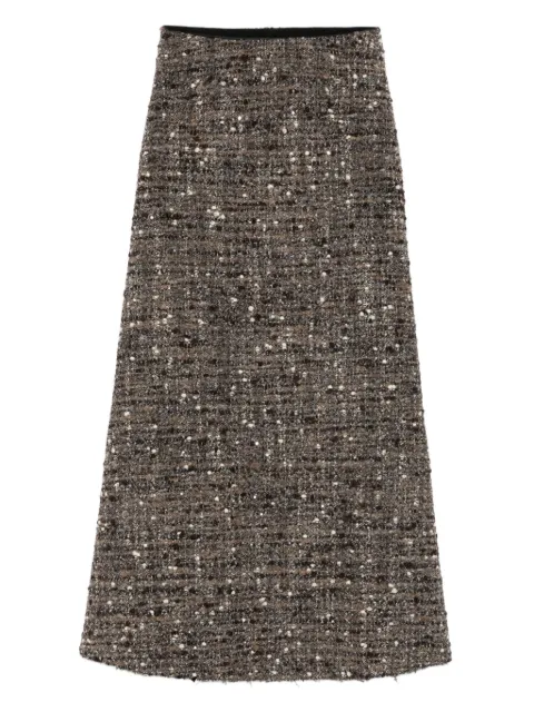 Giambattista Valli tweed boucle skirt