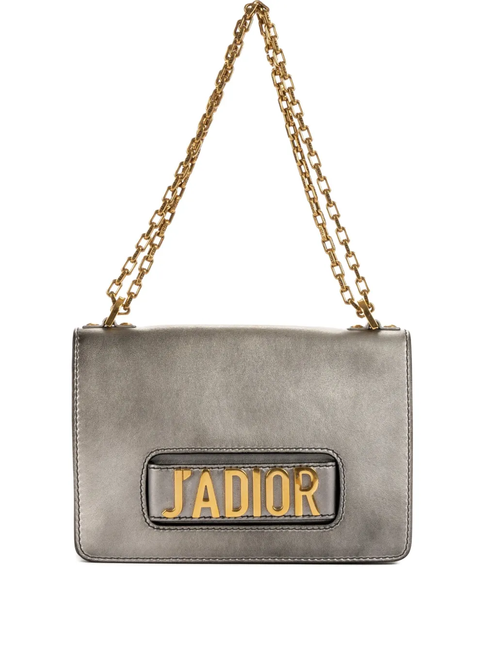 Christian Dior Pre-Owned Borsa J'Adior con catena - Grigio