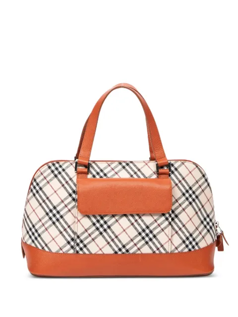 Burberry Pre-Owned check-pattern tote bag