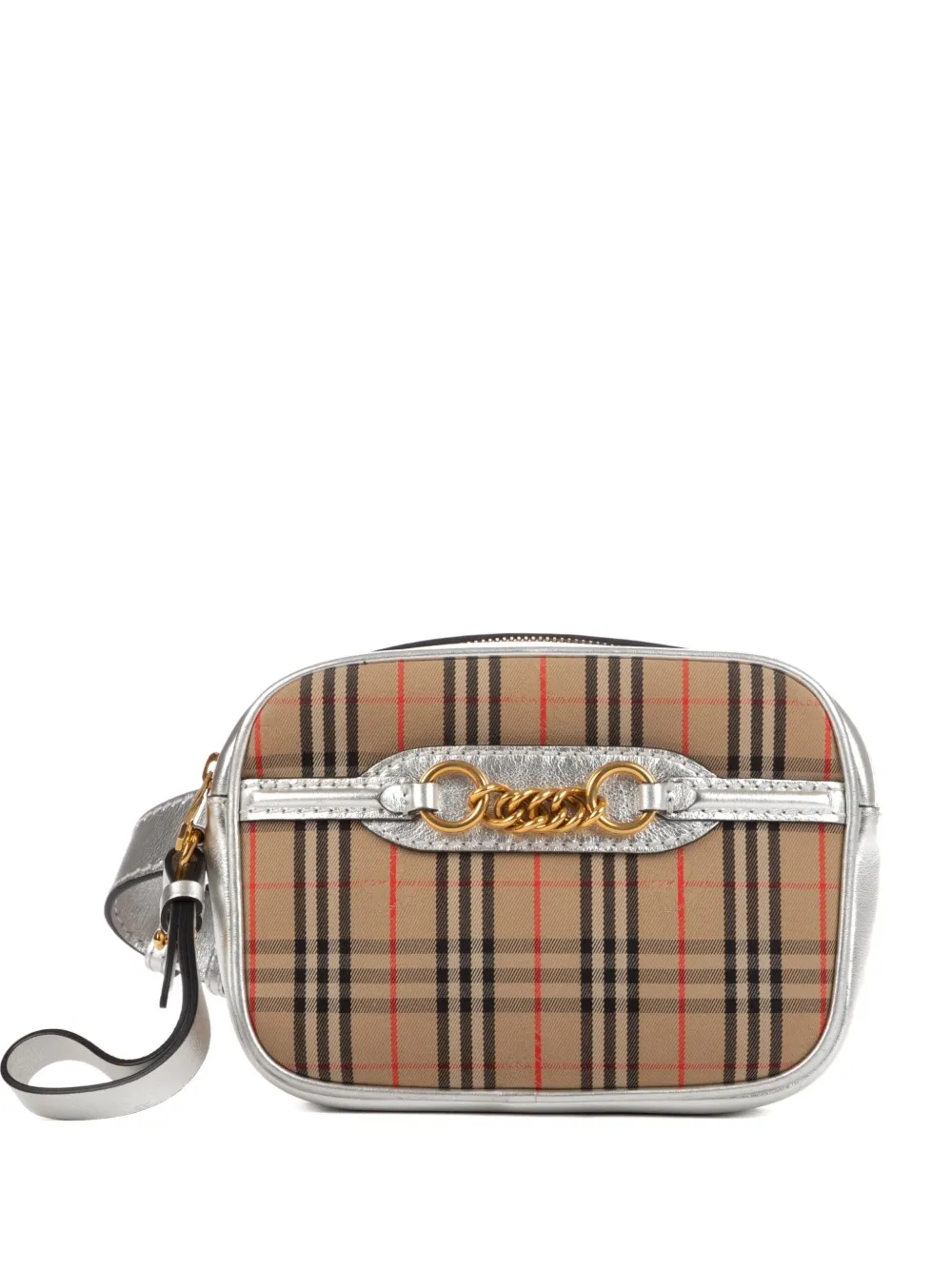 Burberry Pre-Owned Marsupio a quadri - Marrone