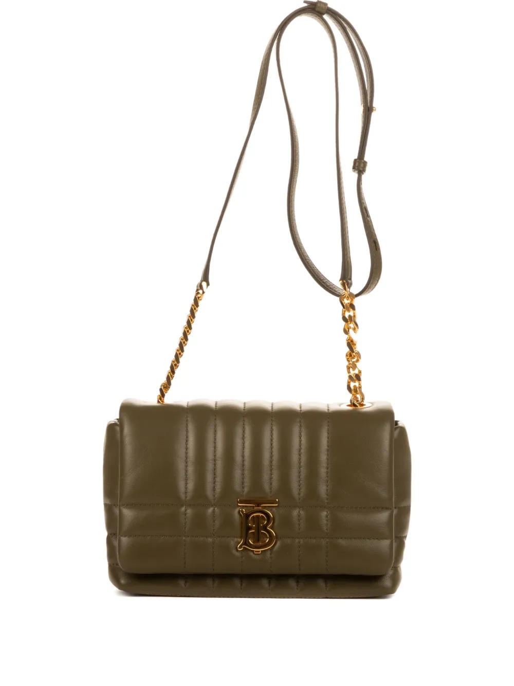 Burberry Pre-Owned Borsa a spalla Lola trapuntata - Verde