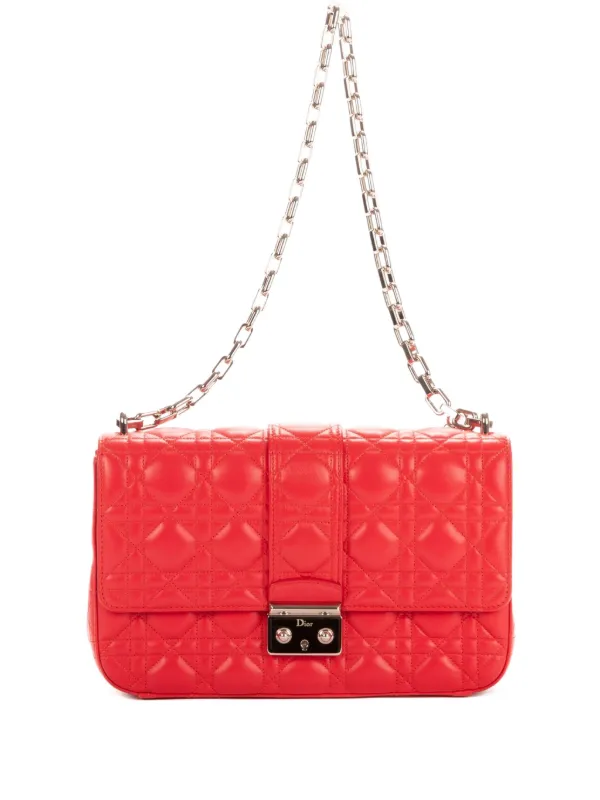 Dior Pre-owned 2010 Miss Dior Shoulder Bag in Pink