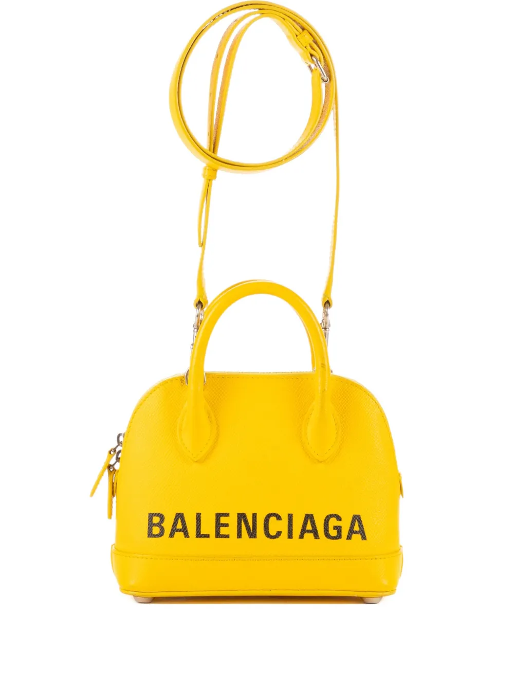 Balenciaga Pre-Owned Borsa a mano Ville two-way mini - Giallo