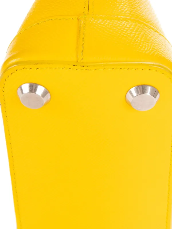 Balenciaga Pre-Owned Mini Ville two-way Handbag | Yellow | FARFETCH