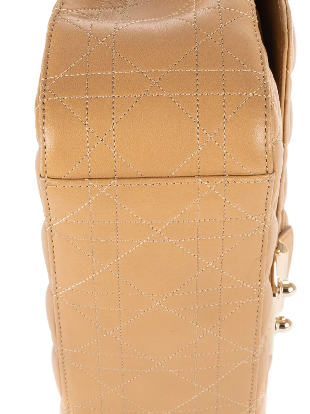 Pre-owned Dior 2010 Miss  Shoulder Bag In Neutral