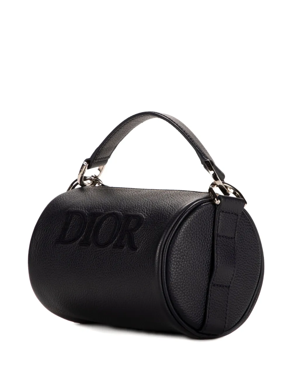 Dior Pre-owned Mini Logo-detail Barrel Bag in Blue, view 4