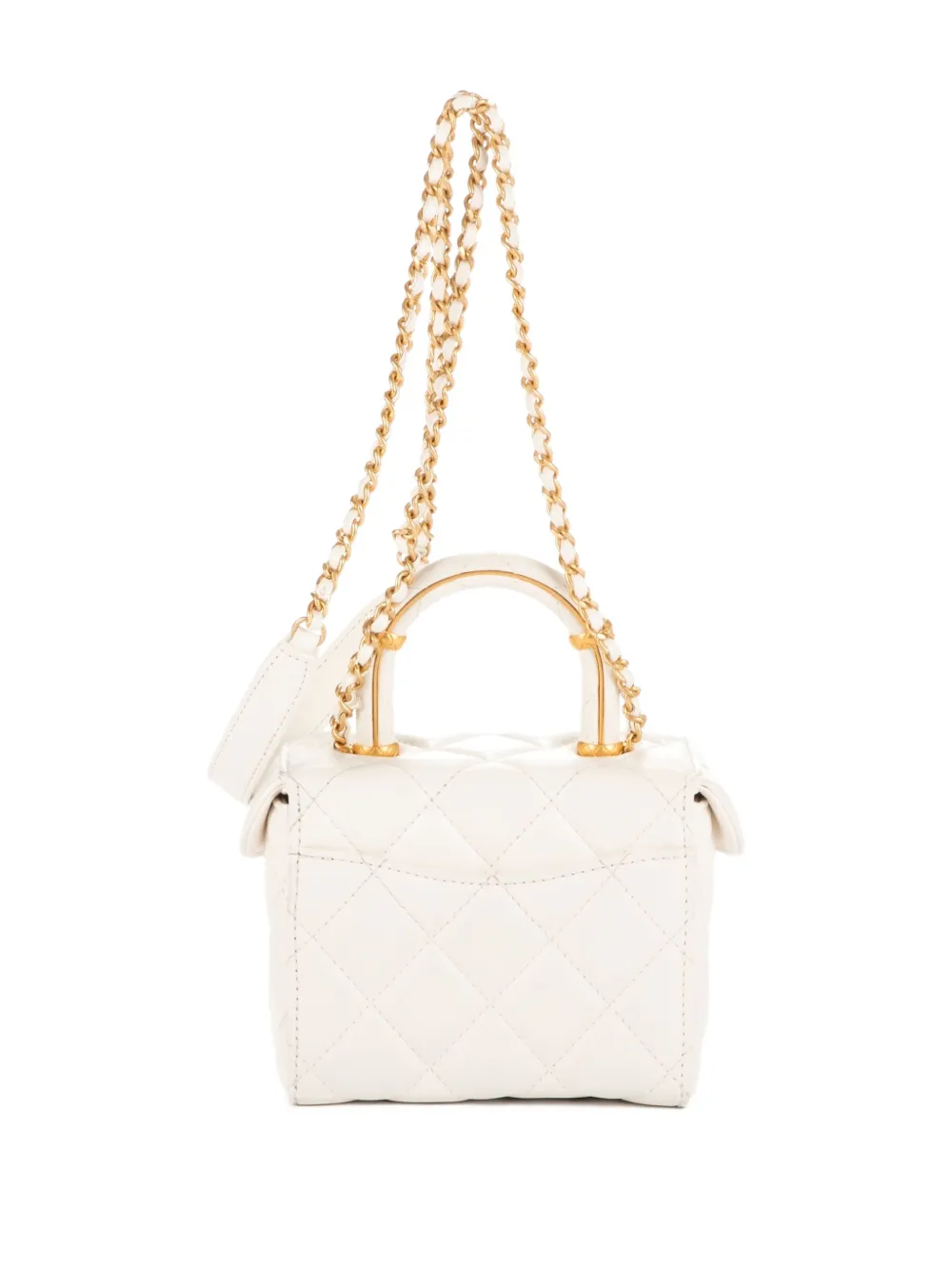 2000s Quilted Top-Handle Bag