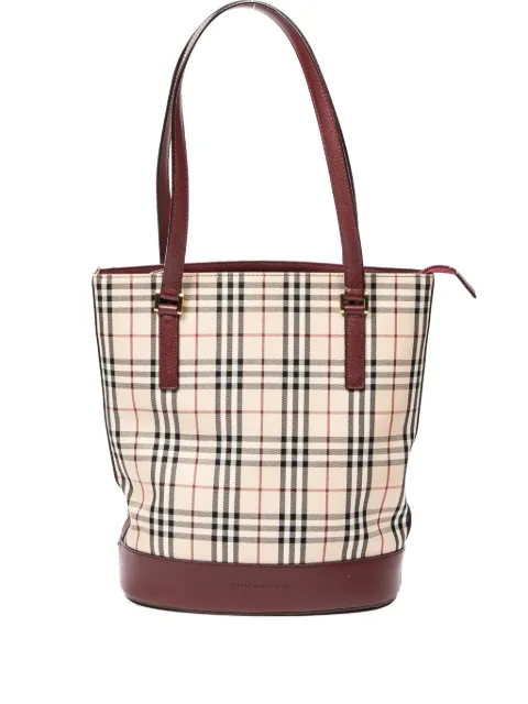Burberry Pre-Owned 1990 House Check tote bag