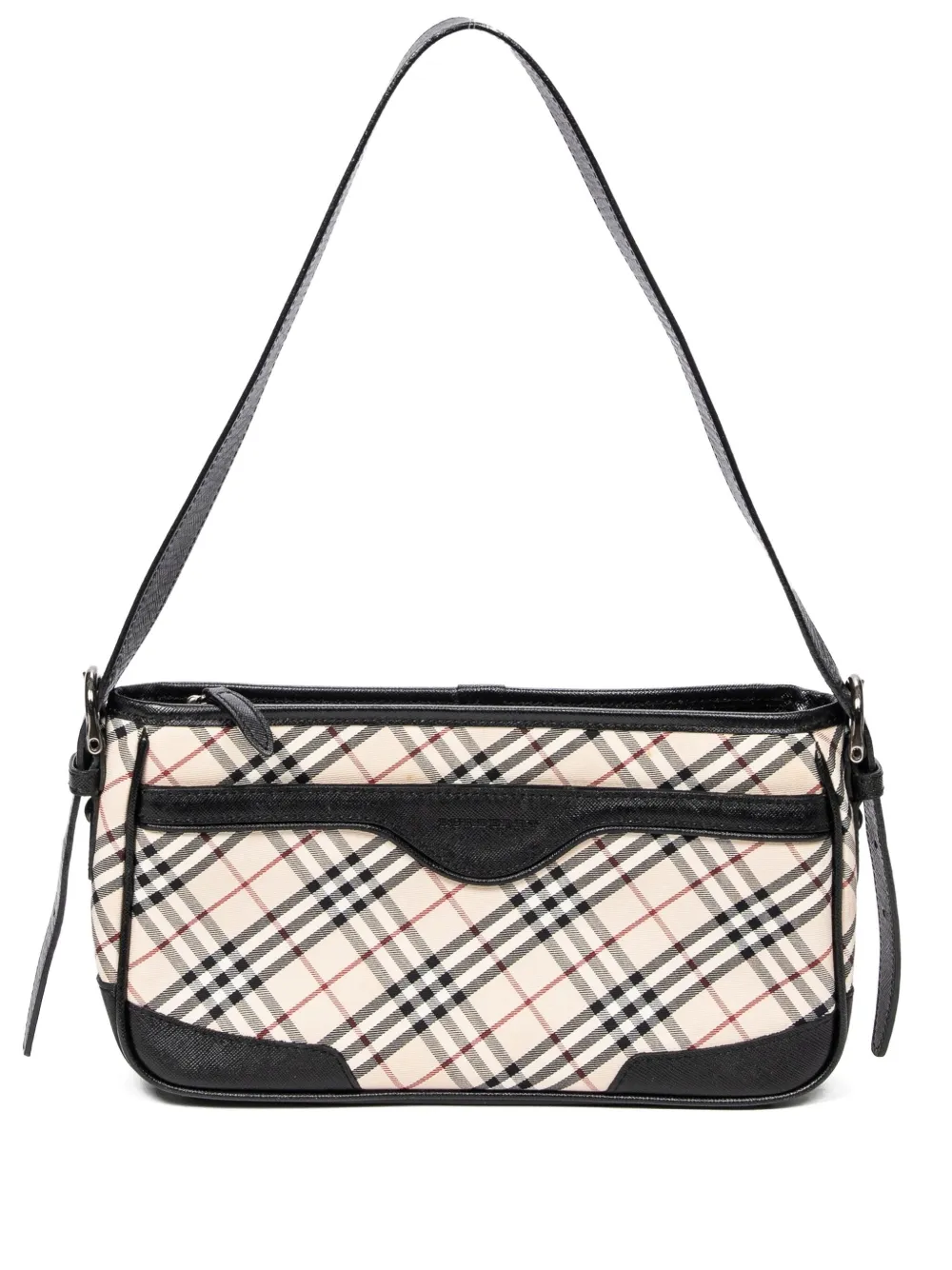 Burberry Pre-Owned Borsa a spalla a quadri anni 2000 - Toni neutri