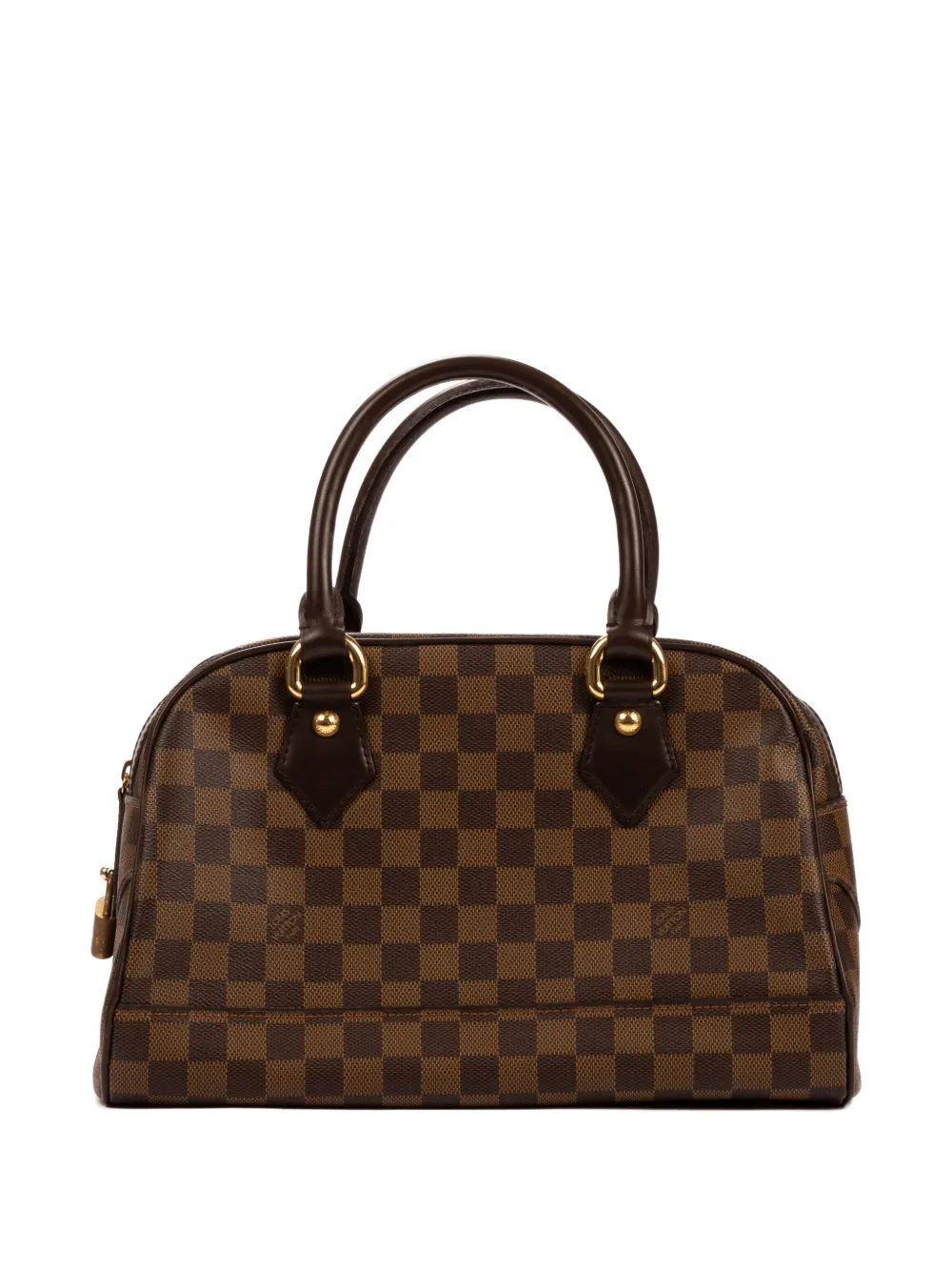 Louis Vuitton Pre-Owned Damier Ebène canvas handtas - Bruin