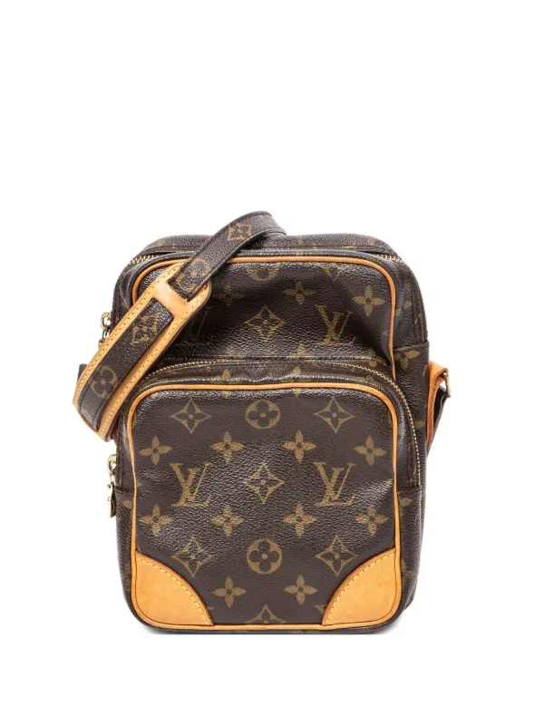 Louis Vuitton Pre-owned 1990 Amazon Crossbody Bag in Brown