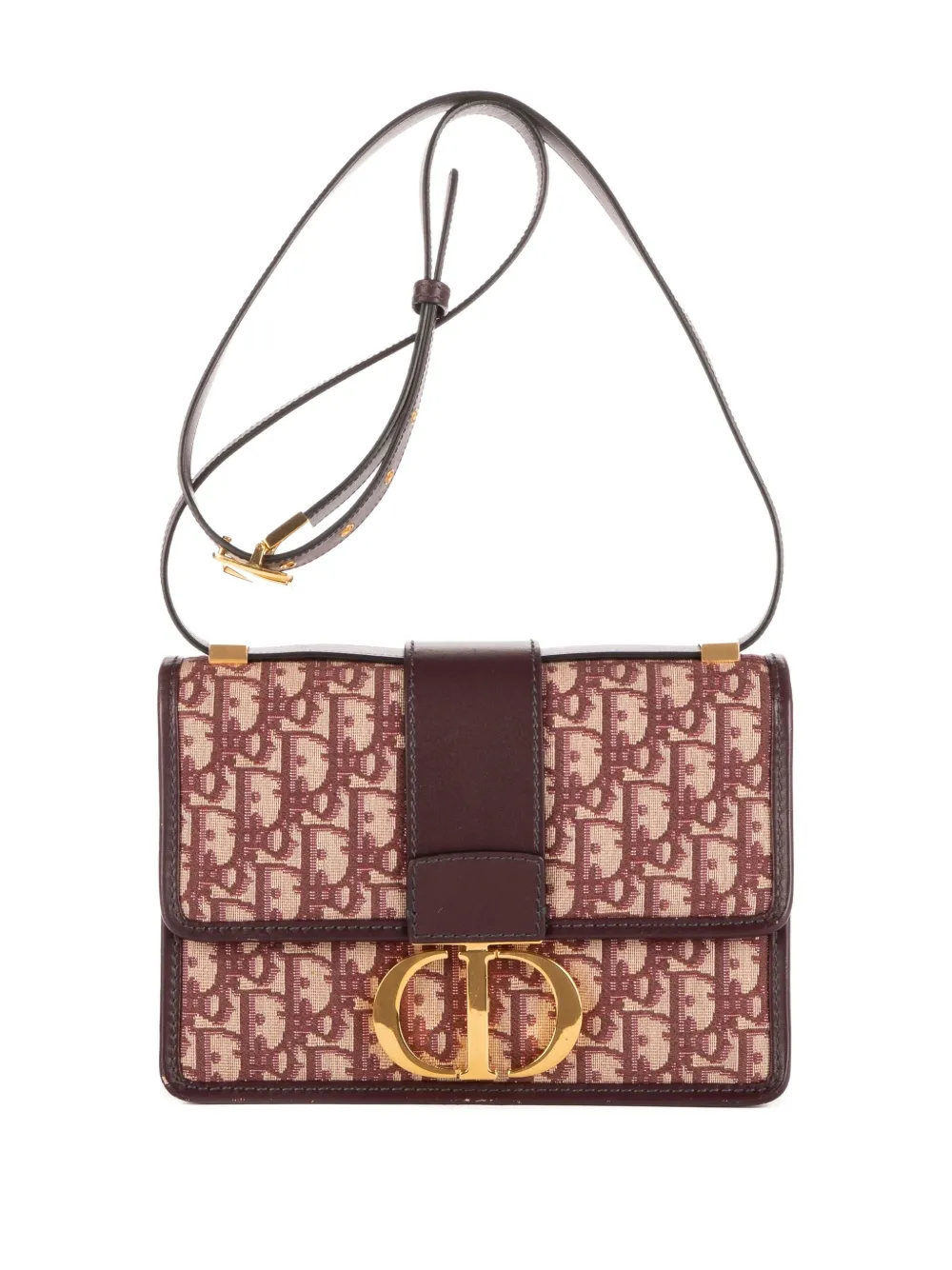 Christian Dior Pre-Owned Borsa a spalla con monogramma - Rosso