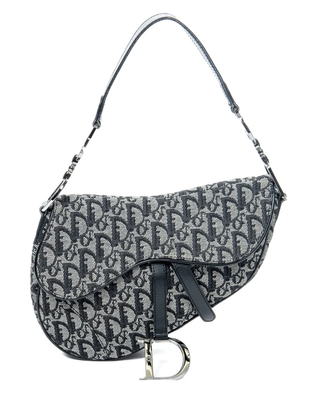 Christian Dior Pre-Owned Saddle Schultertasche - Schwarz