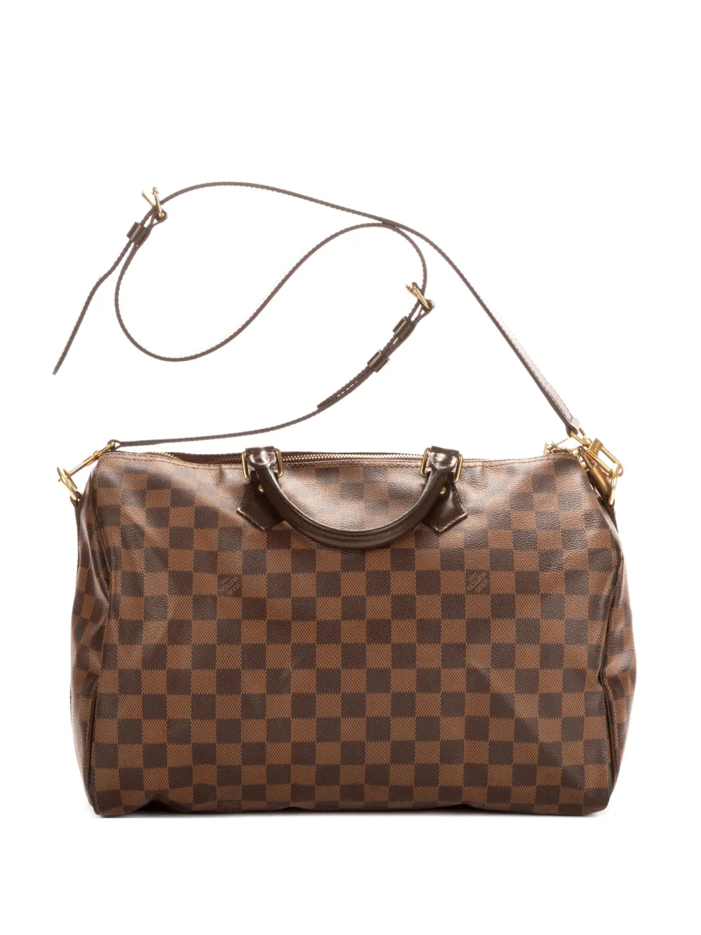 Louis Vuitton Pre-Owned Borsa a tracolla Speedy 35 - Marrone