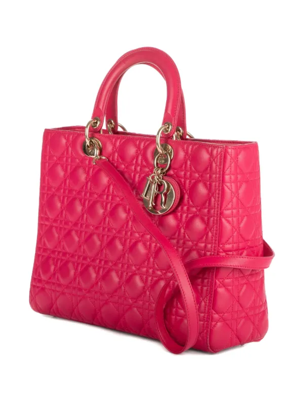 Christian Dior Pre-Owned カナージュ レディ ディオール 2way
