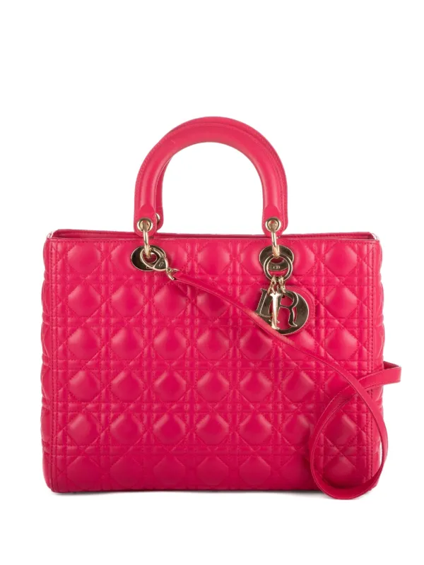 Christian Dior Pre-Owned カナージュ レディ ディオール 2way