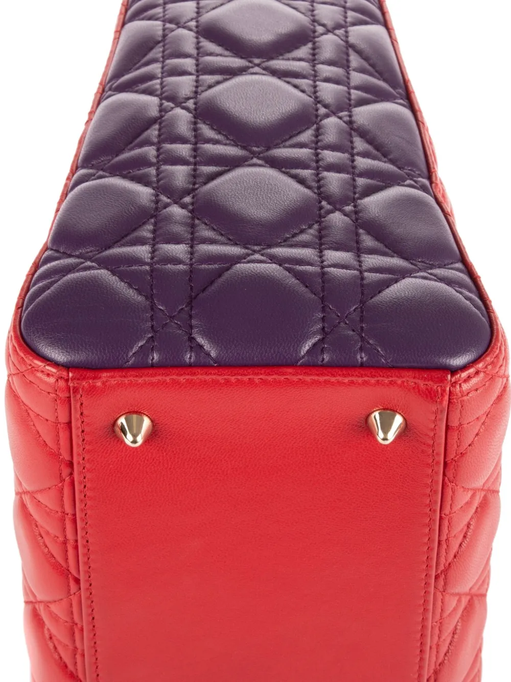 2010s Quilted Two-Tone Shoulder Bag