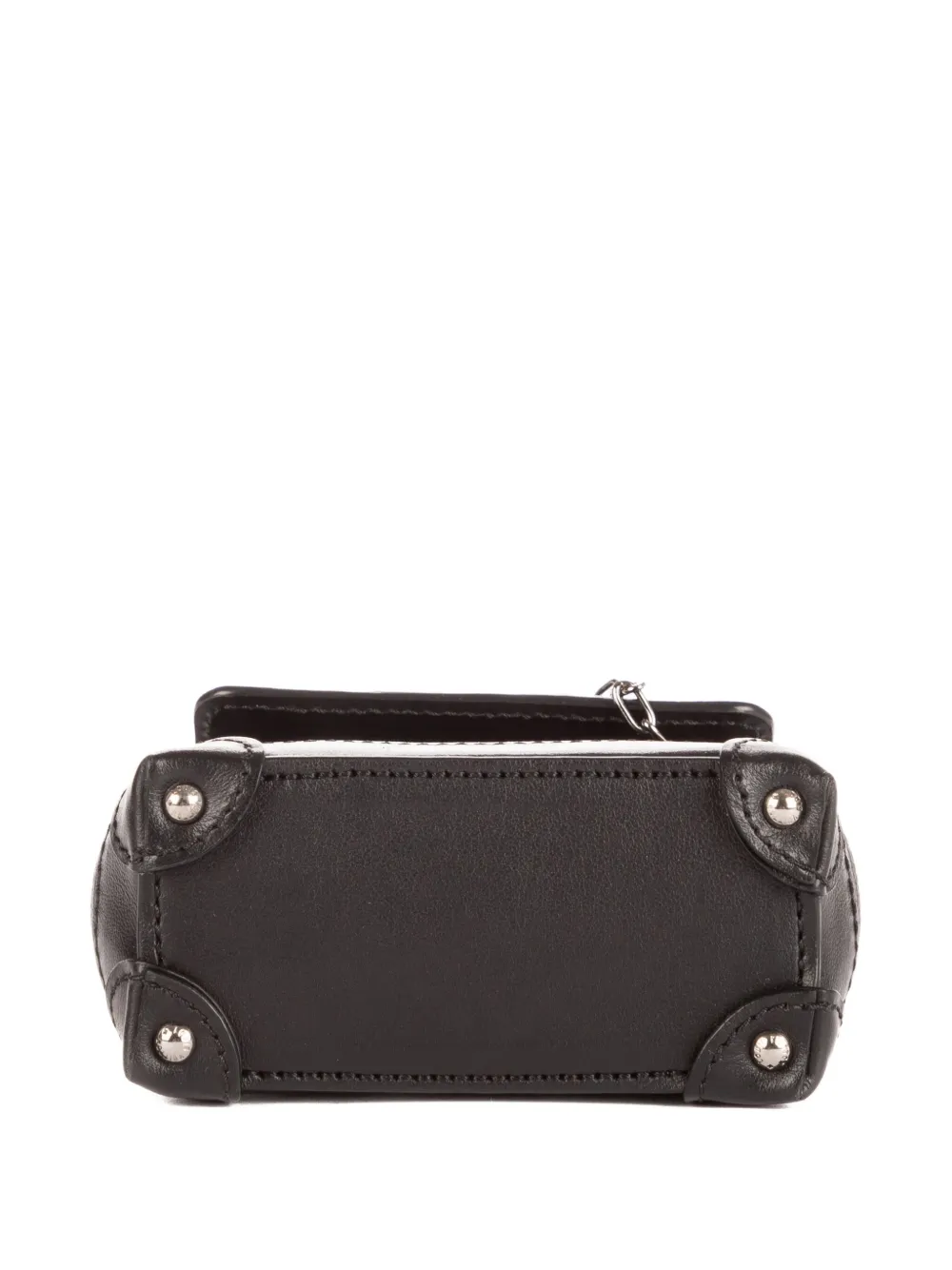 Pre-owned Louis Vuitton Pouch Steamer Mini Monogram Cross-body Bag In Black