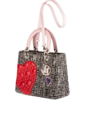 Christian Dior Pre-Owned 2000s ブック トート ハウンドトゥース