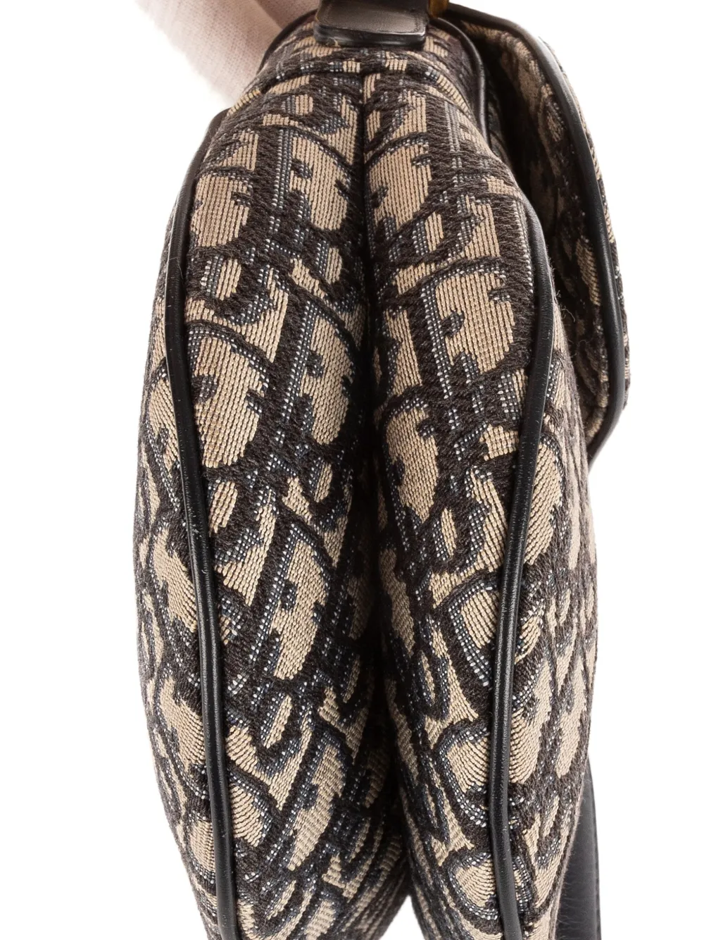 Oblique Saddle Shoulder Bag