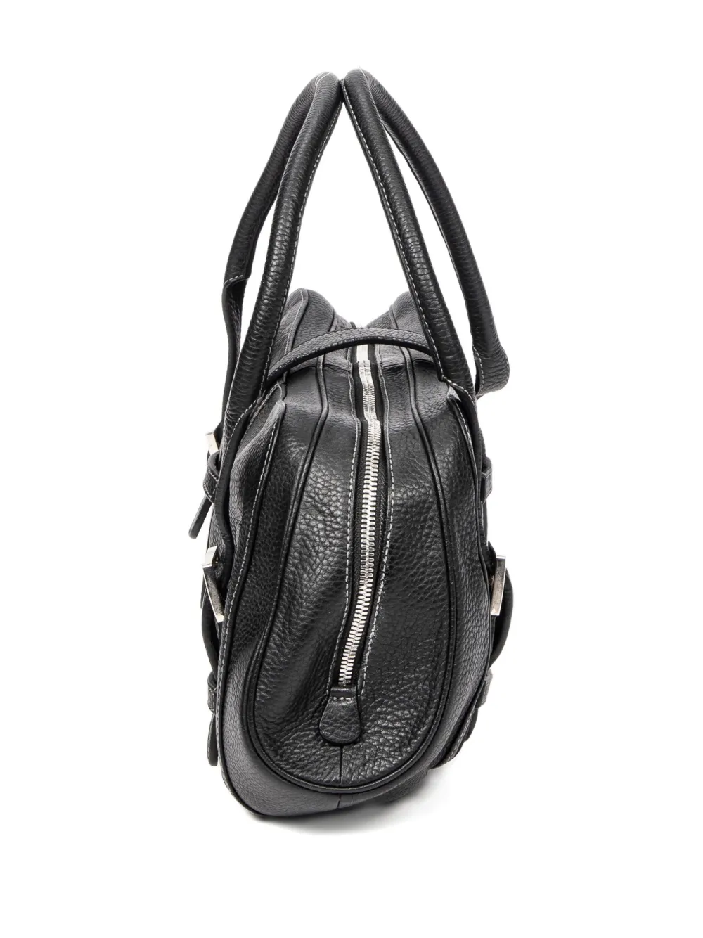 Buckle Leather Bag