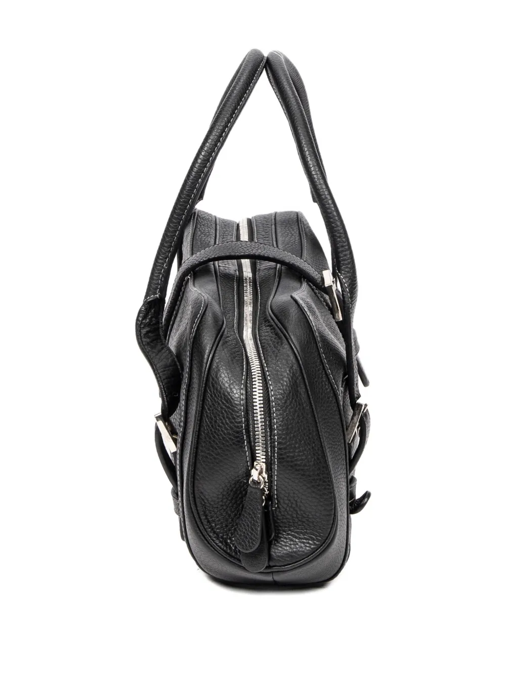 Buckle Leather Bag