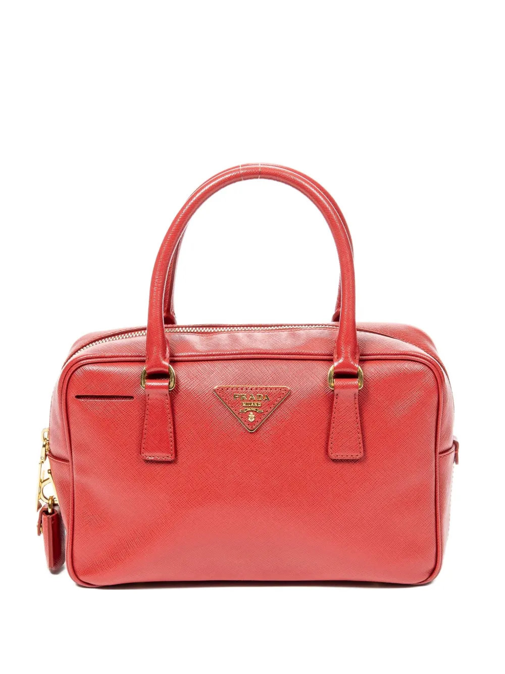 Prada Pre-Owned triangle-logo tote bag | Red | Image 1