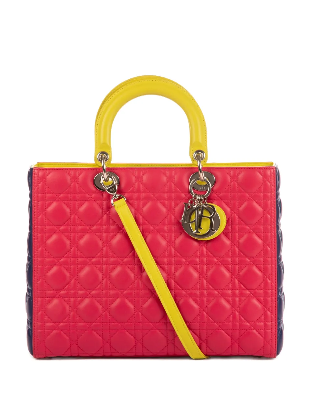 Christian Dior Pre-Owned Borsa a spalla trapuntata anni 2010 - Rosa