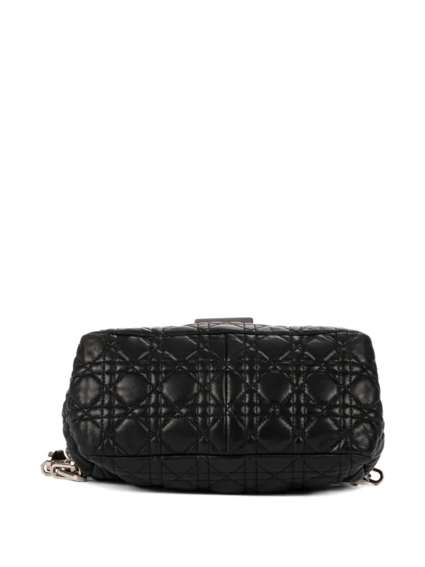 Christian Dior Pre-Owned ニューロック カナージュ ショルダーバッグ 