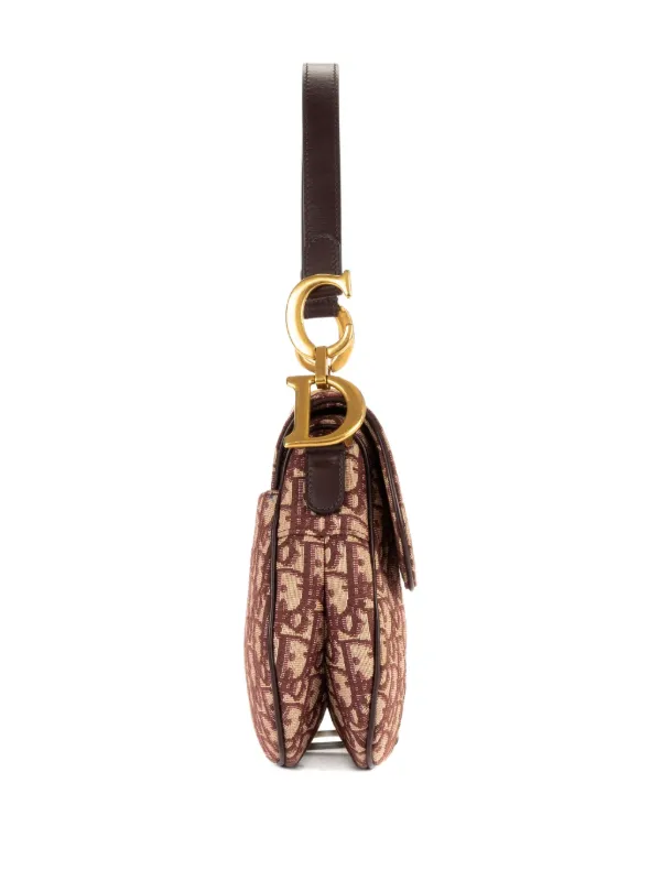Christian Dior Pre-Owned Saddle Shoulder Bag | Neutrals | FARFETCH