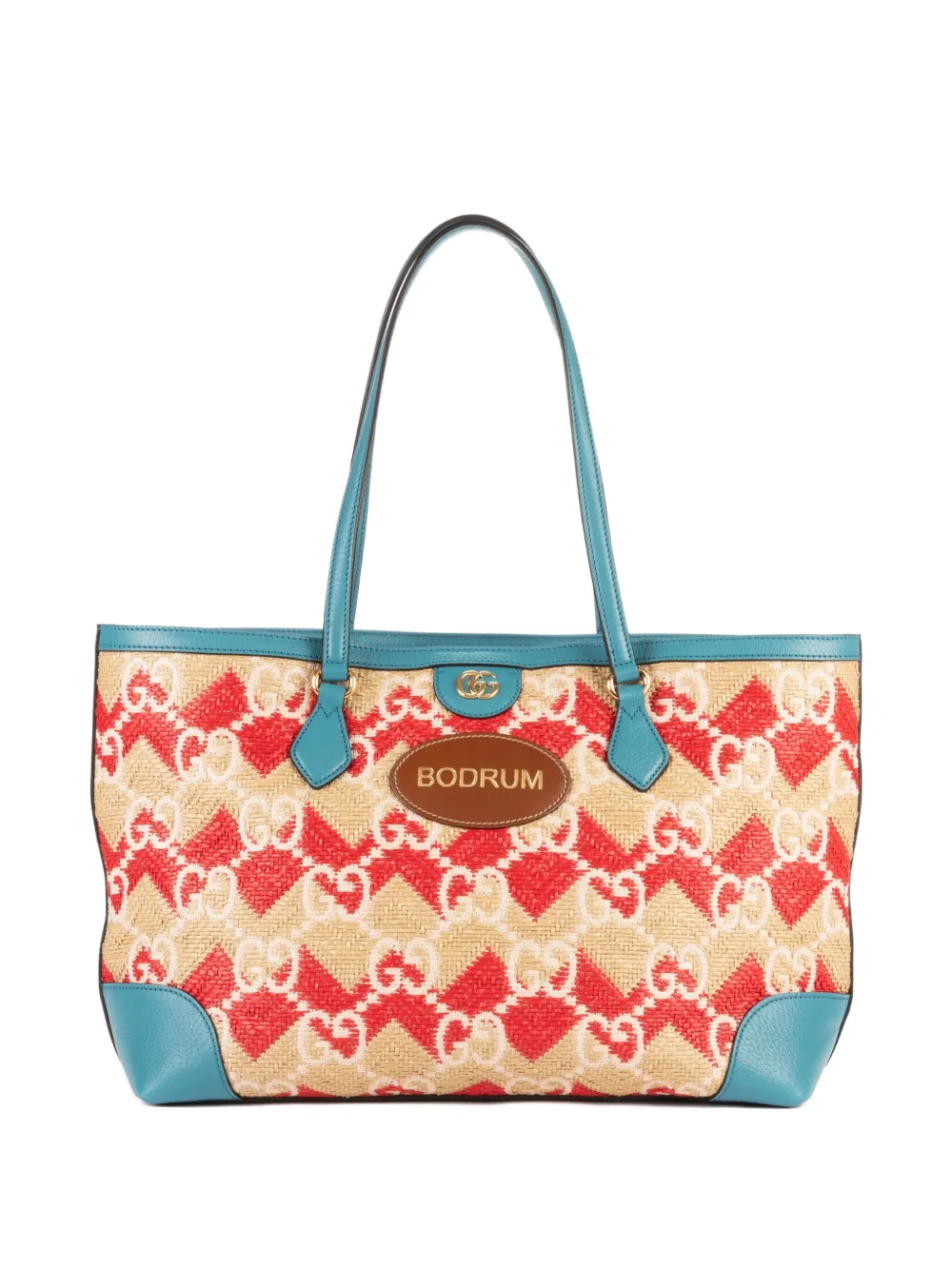 Gucci Pre-Owned Borsa tote con motivo GG - Blu